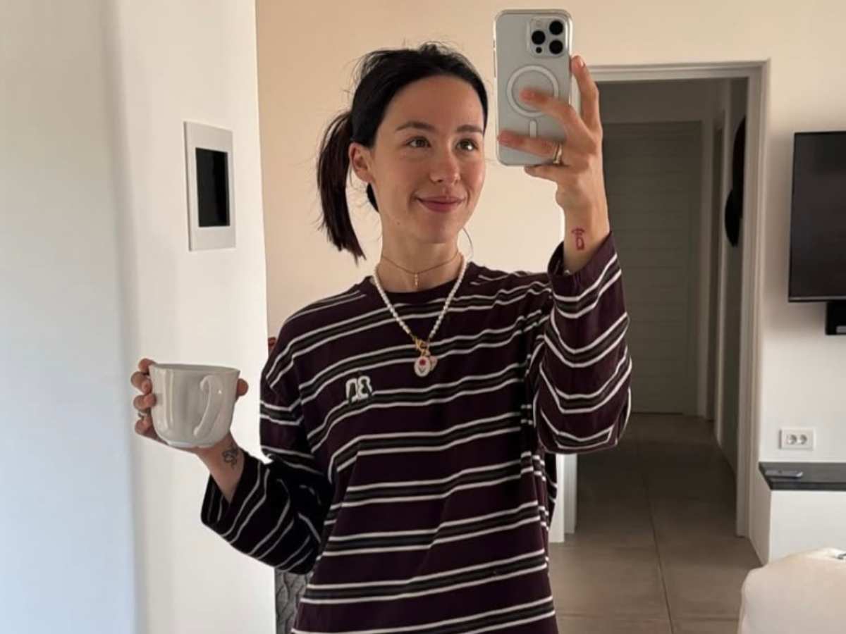 Selfie allo specchio di Aurora Ramazzotti