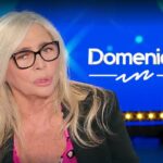 Mara Venier e logo Domenica In