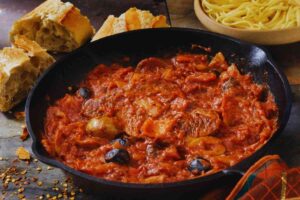 pesce spada pizzaiola